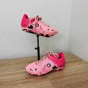 Leoci Pink Soccer Cleats Girls Size 13
